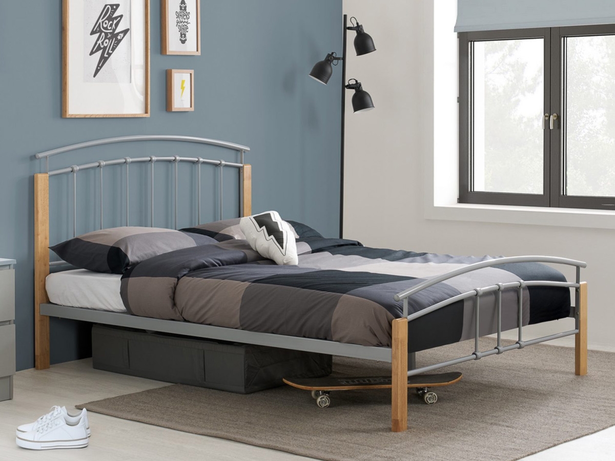 Birlea Tetras Metal Bed Frame