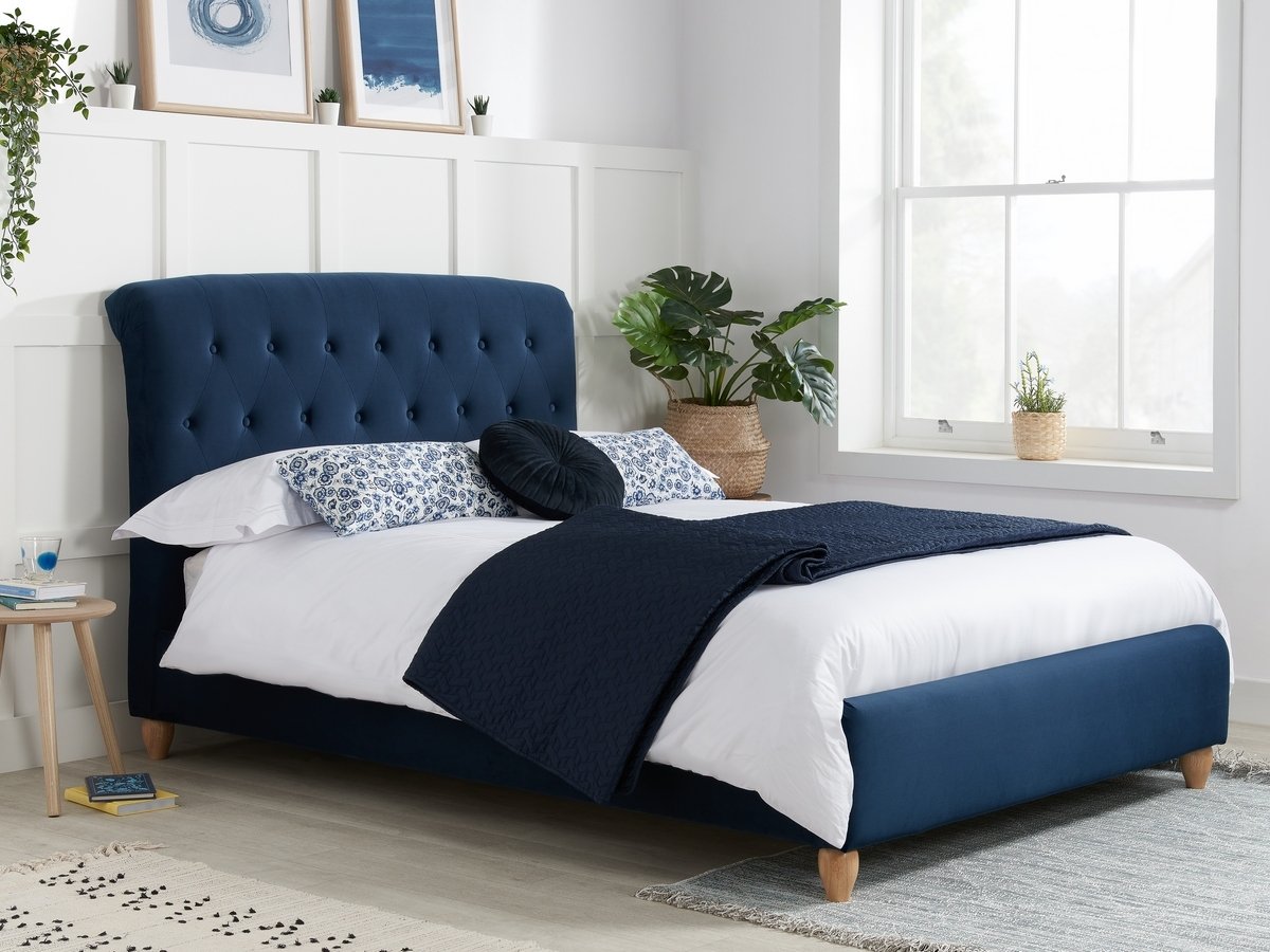 Birlea Brompton Fabric Bed Frame. 