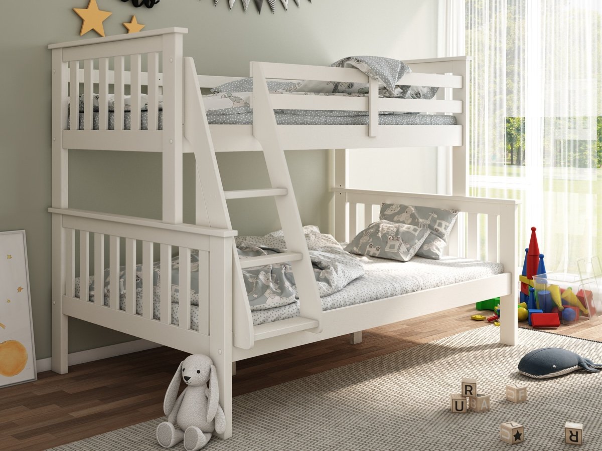 Carra White Triple Sleeper