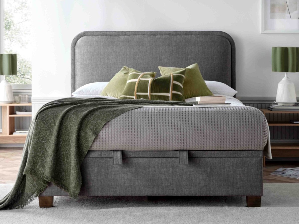 Kaydian Clifton 4FT 6 Double Ottoman Bed - Grey