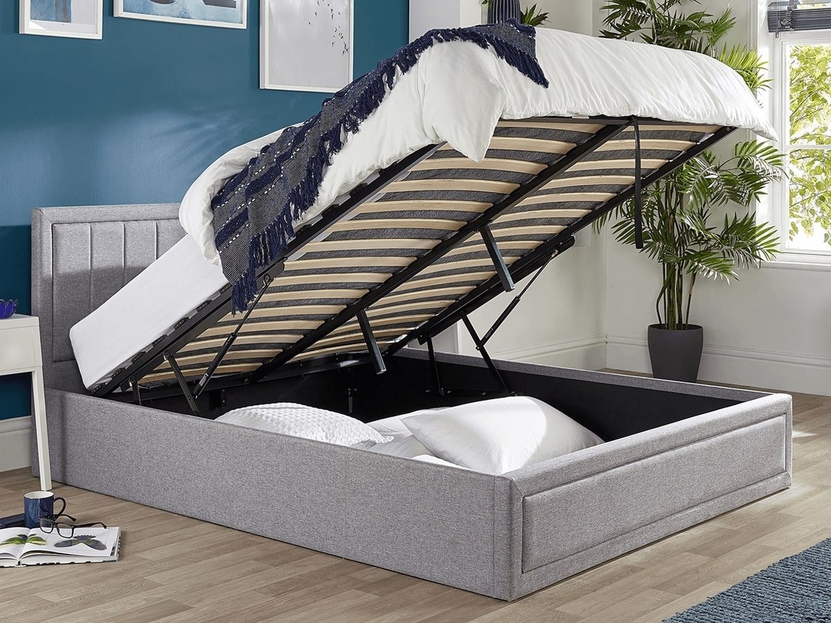 Burford 4FT 6 Double Bed Frame - Grey