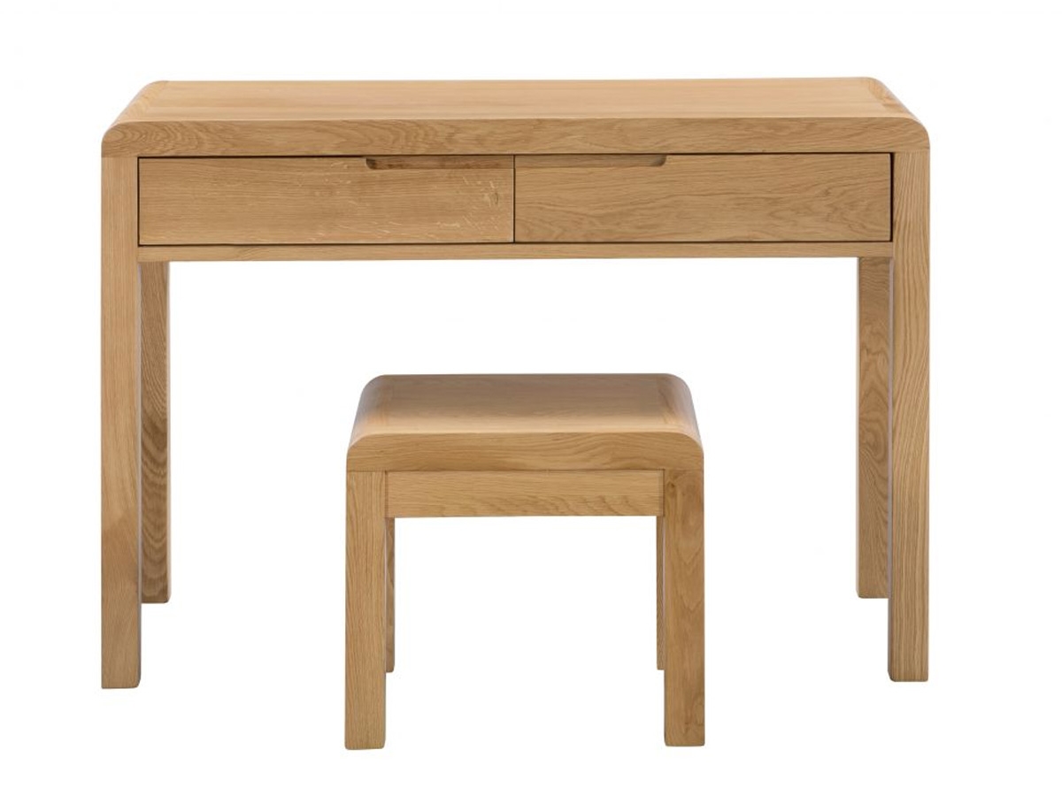 Curve 2 Drawer Dressing Table & Stool
