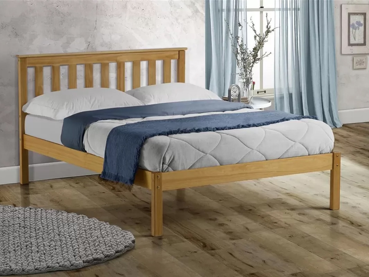 Birlea Denver 4FT 6 Double Wooden Bed Frame - Pine