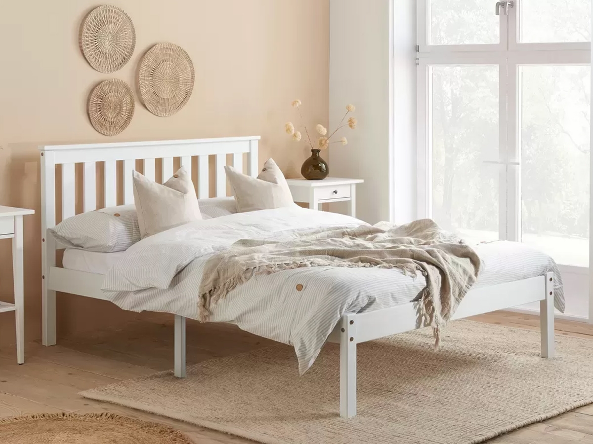 Birlea Denver 3FT Single Wooden Bed Frame - White