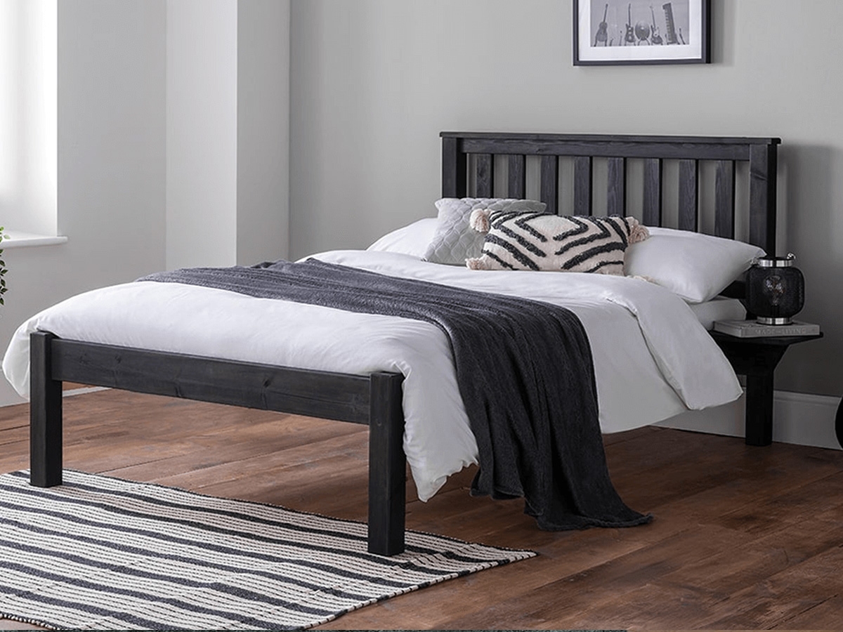 Selby Bed Frame - Gun Powder