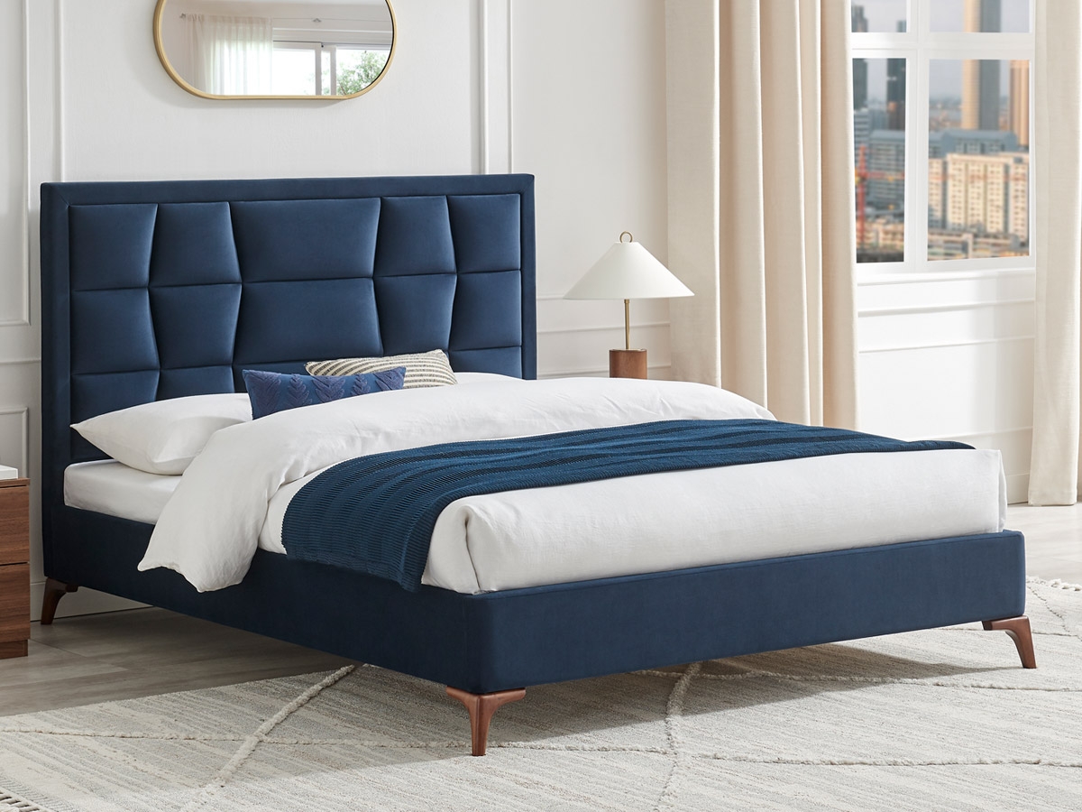 Limelight Carmen 4FT 6 Double Bed Frame - Blue