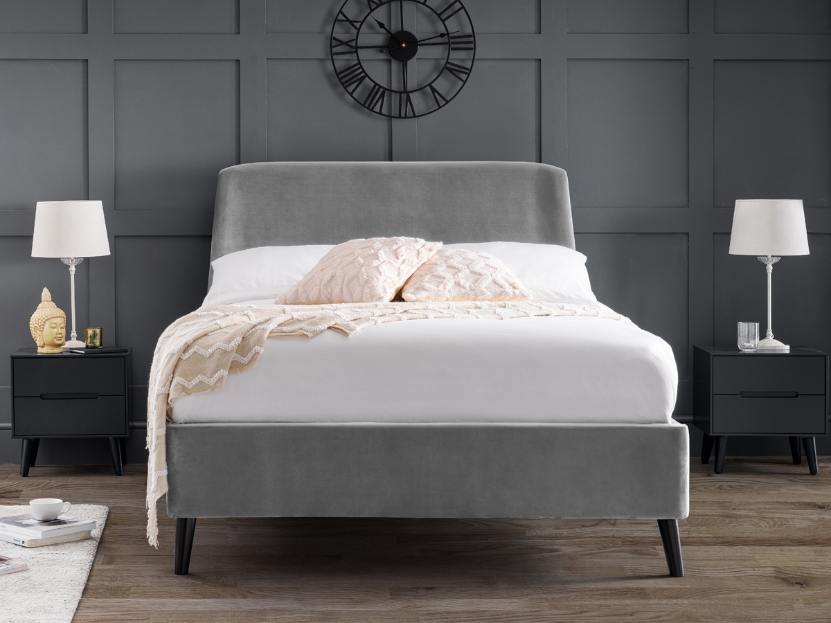 Frida Bed Frame - Grey