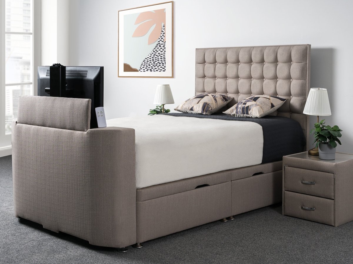Galaxy 4FT 6 Double TV Bed