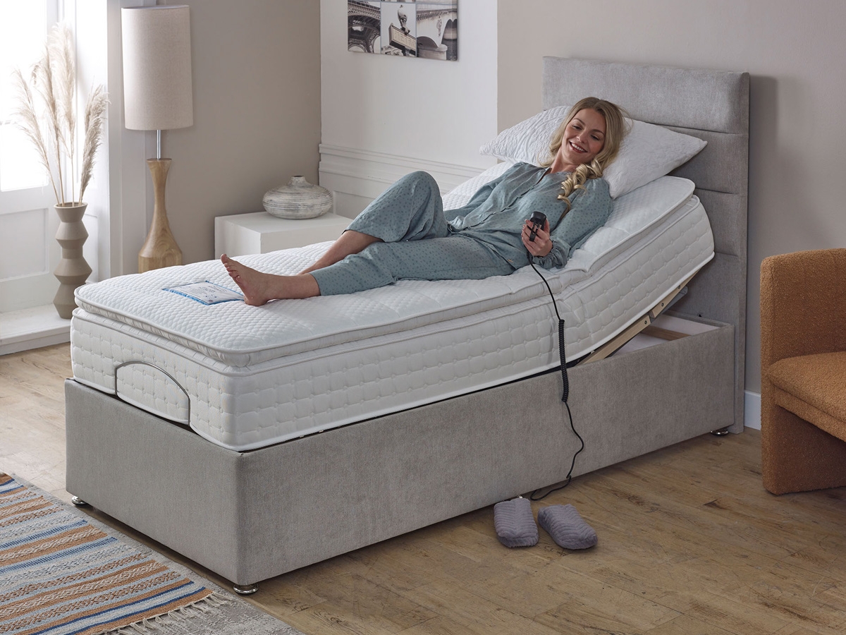 Recline-A-Bed Gel Flex Pillow Top Adjustable Bed.