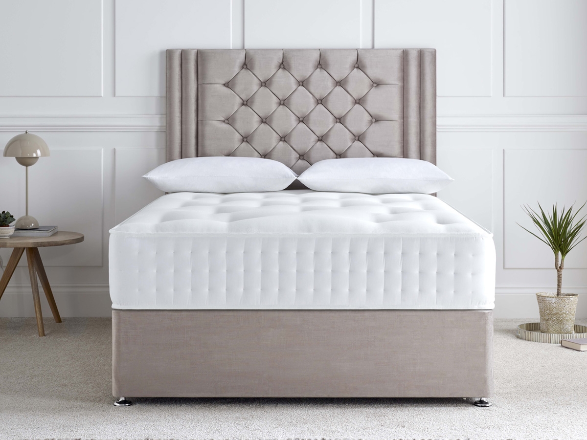 Giltedge Beds Harewood Natural 2000 3FT Single Divan Bed