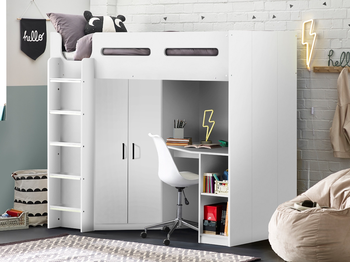 Hercules Highsleeper - White