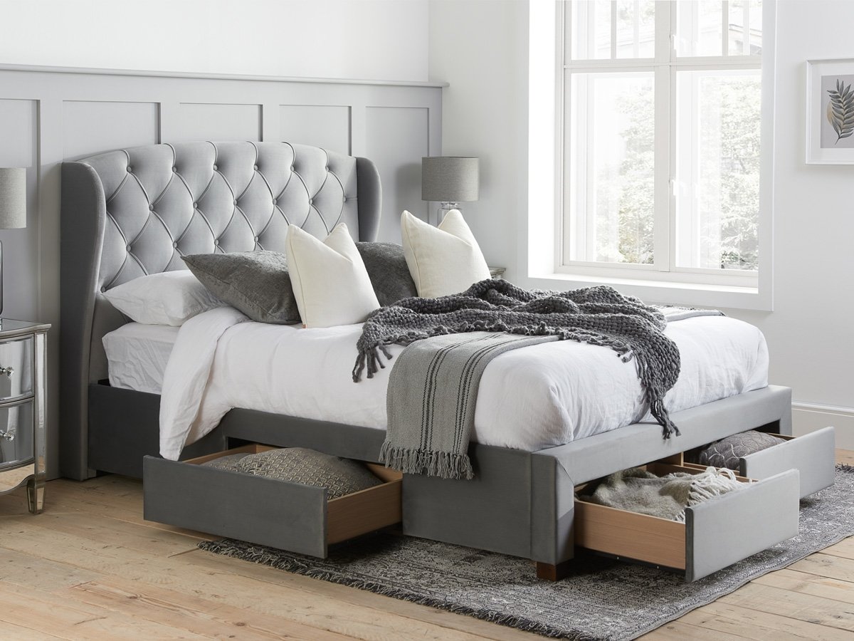 Birlea Hope 4FT 6 Double Fabric Bed Frame