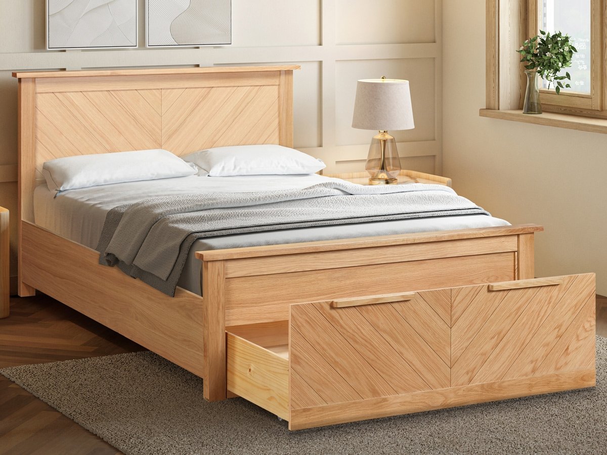 Kenji Storage 4FT 6 Double Bed Frame
