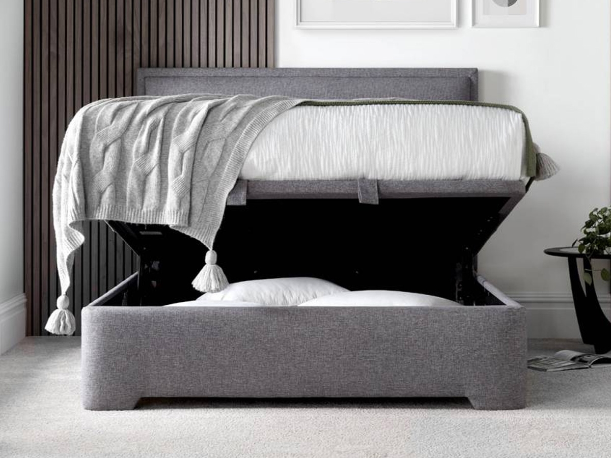 Kaydian Kirkby Ottoman Bed - Marbella Grey
