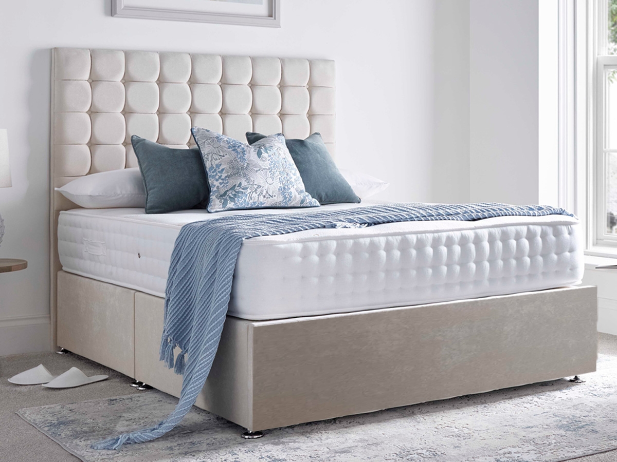 Giltedge Beds Luxury Pocket 1000 3FT Single Divan Bed