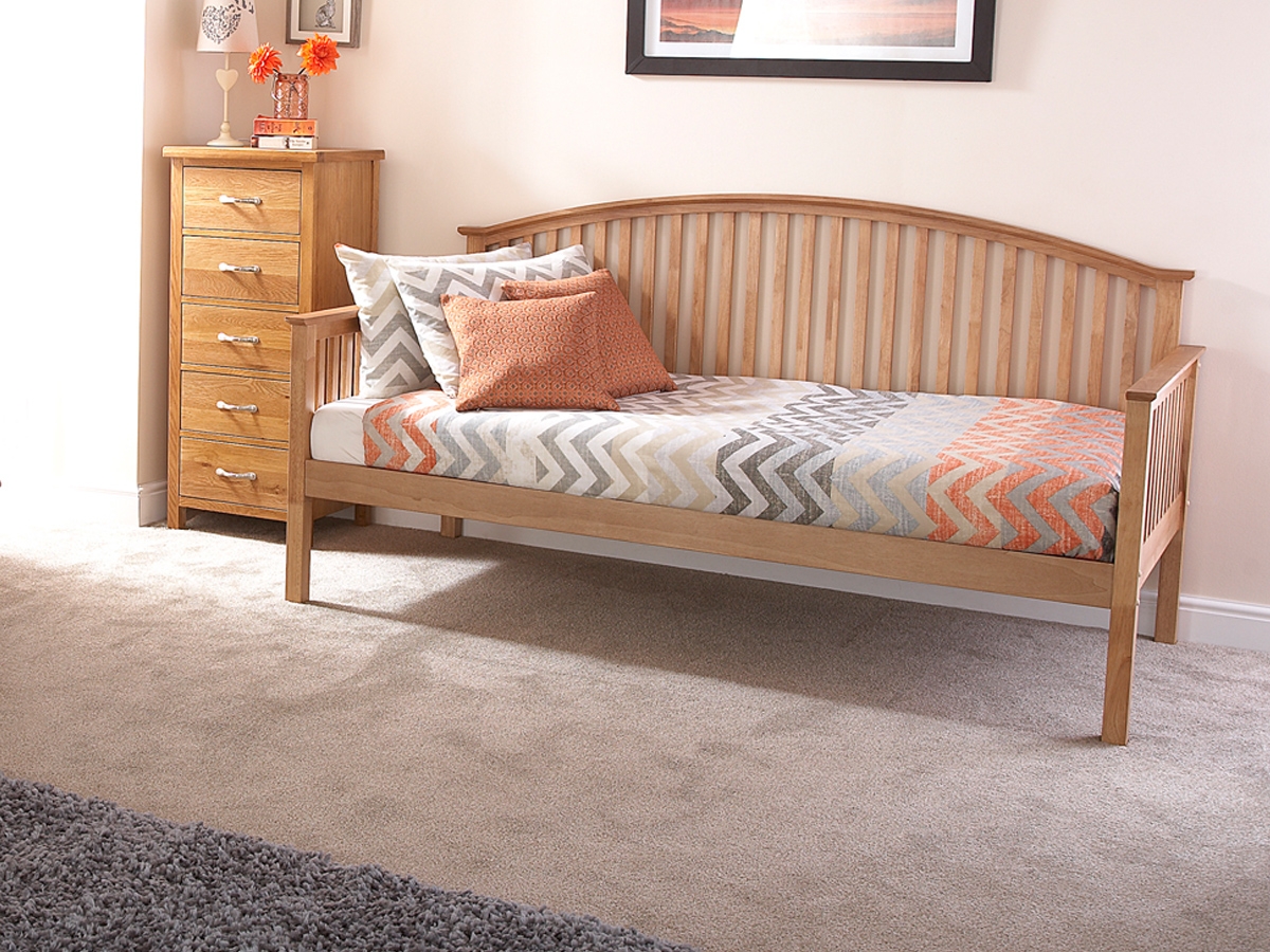 Milan Bed Company Madrid Day Bed & Underbed - Natural