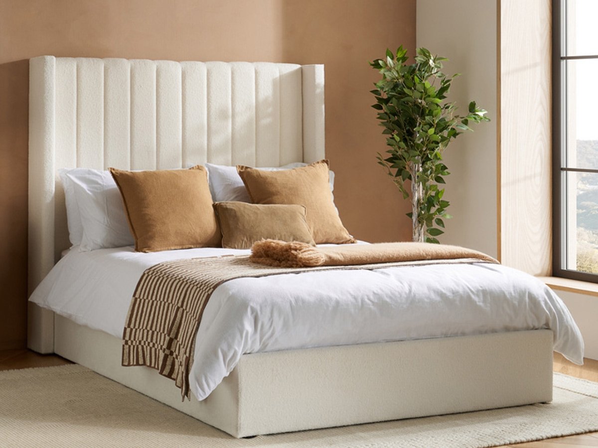 Birlea Maisey 4FT 6 Double Ottoman Bed - Boucle