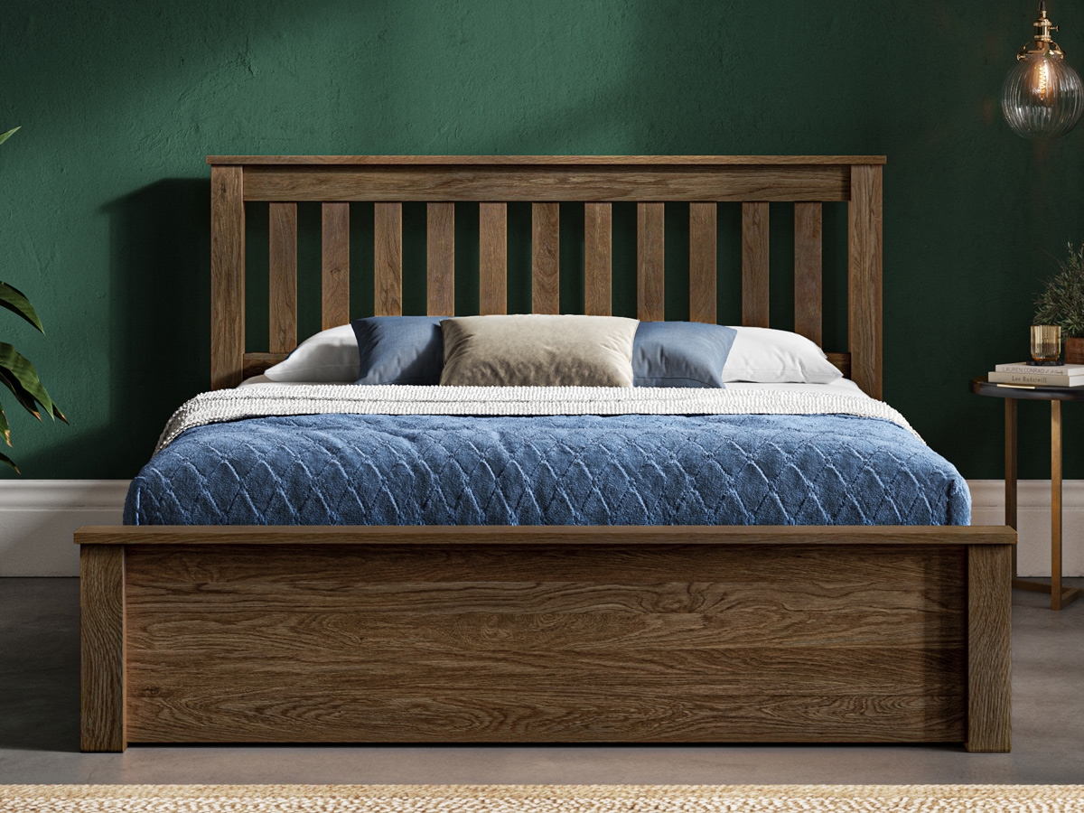 Monarch Ottoman Bed Frame - Warm Oak