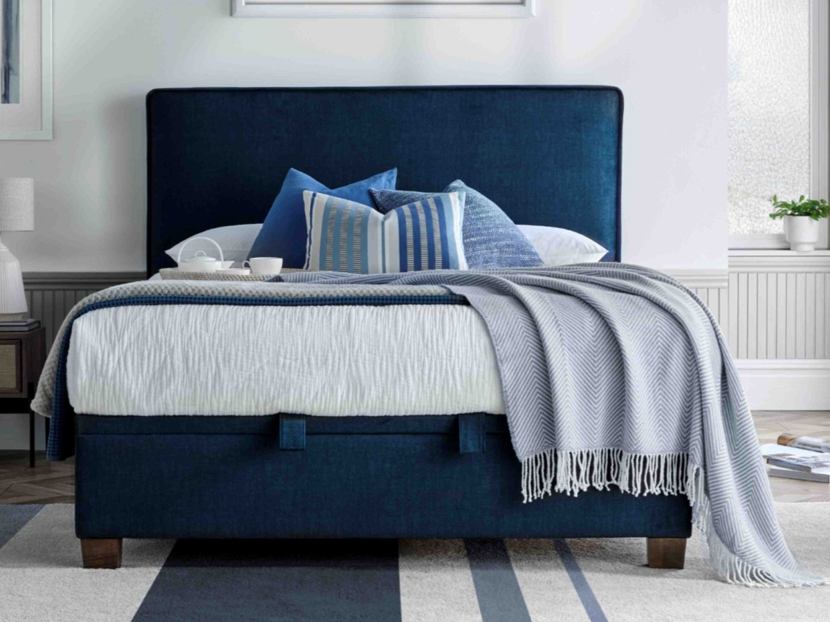 Kaydian Newton Ottoman Bed - Blue
