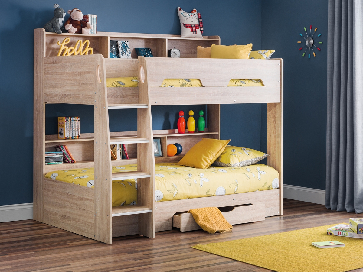 Orion Wooden Bunk Bed - Sonoma Oak