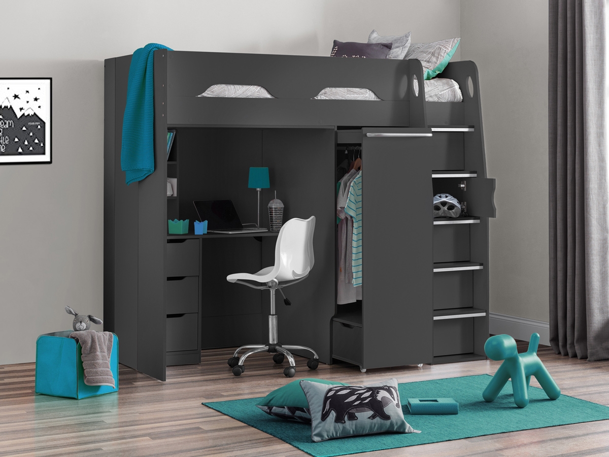 Pegasus Highsleeper - Black