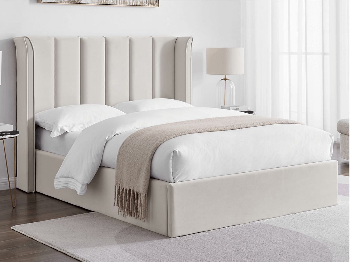 Polaris Ottoman Bed - Natural