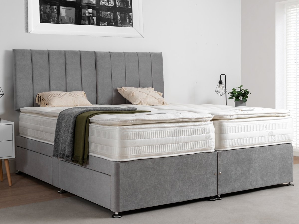 Giltedge Beds Premier Rest Zip & Link 5FT Kingsize Divan Bed