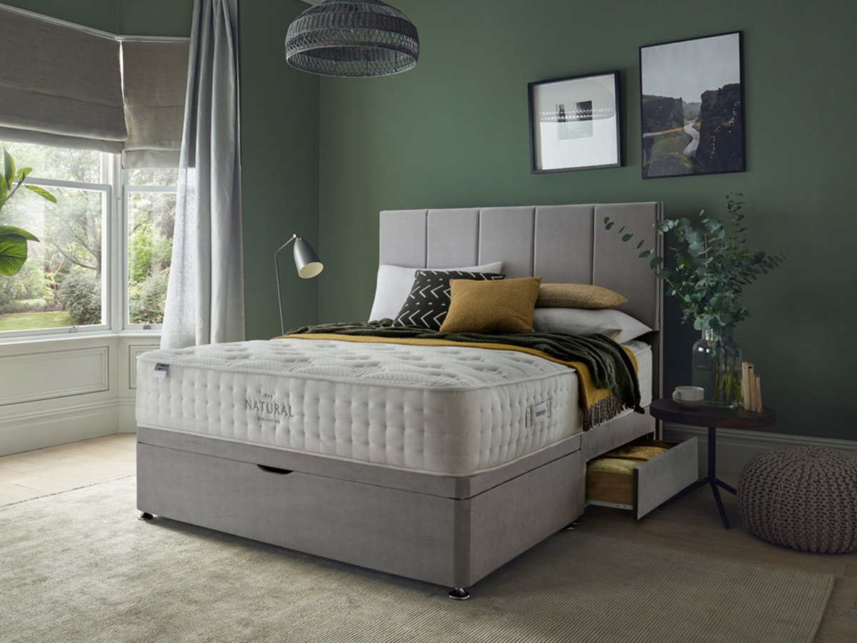 Silentnight Puriel Natural 1400 3FT Single Divan Bed