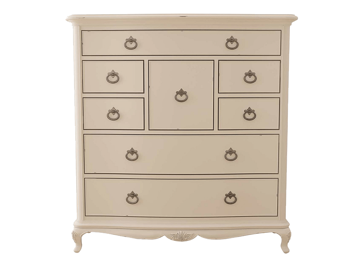 Willis Gambier Ivory 8 Drawer Chest