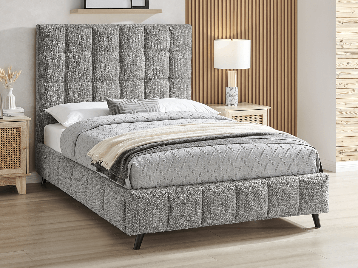 Starla 4FT 6 Double Bed Frame - Grey