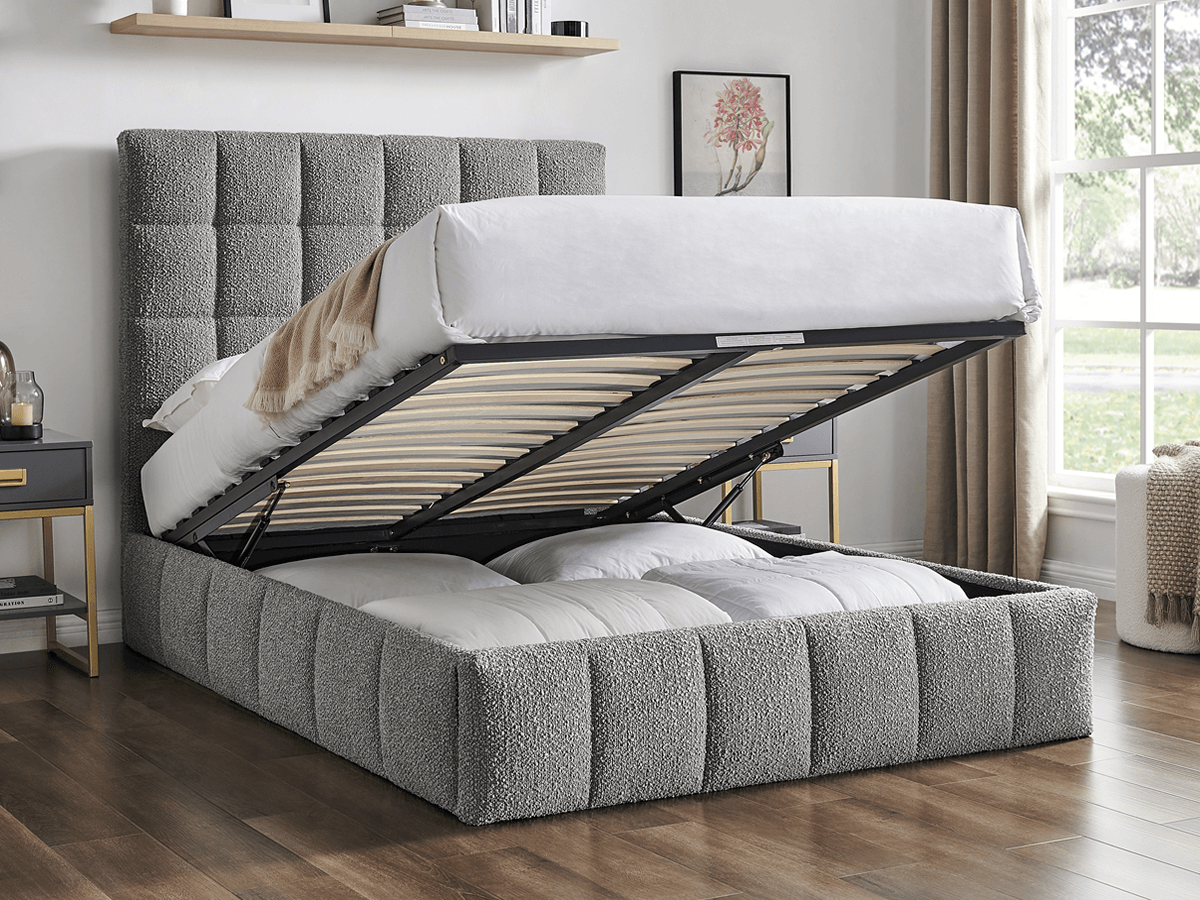 Starla Ottoman Bed - Grey