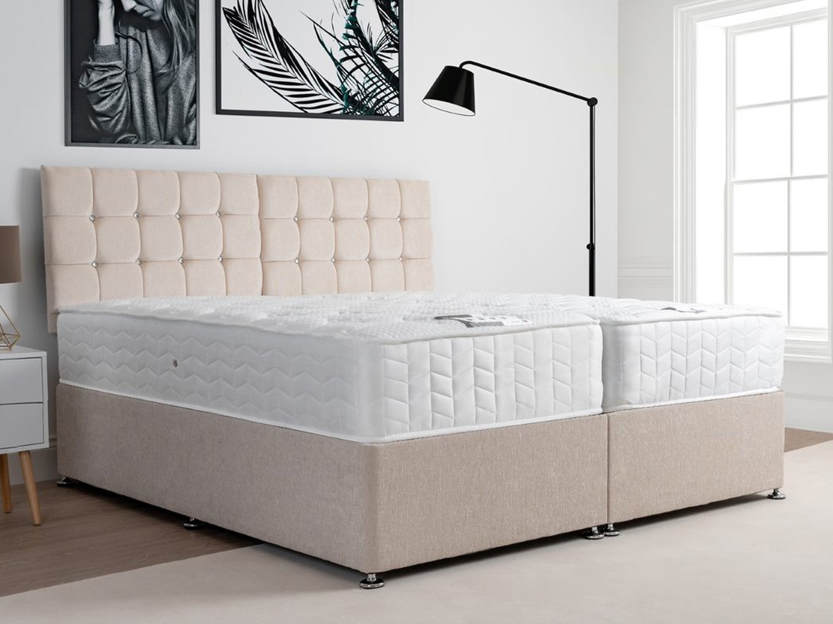 Giltedge Beds Topaz Zip & Link 6FT Superking Divan Bed