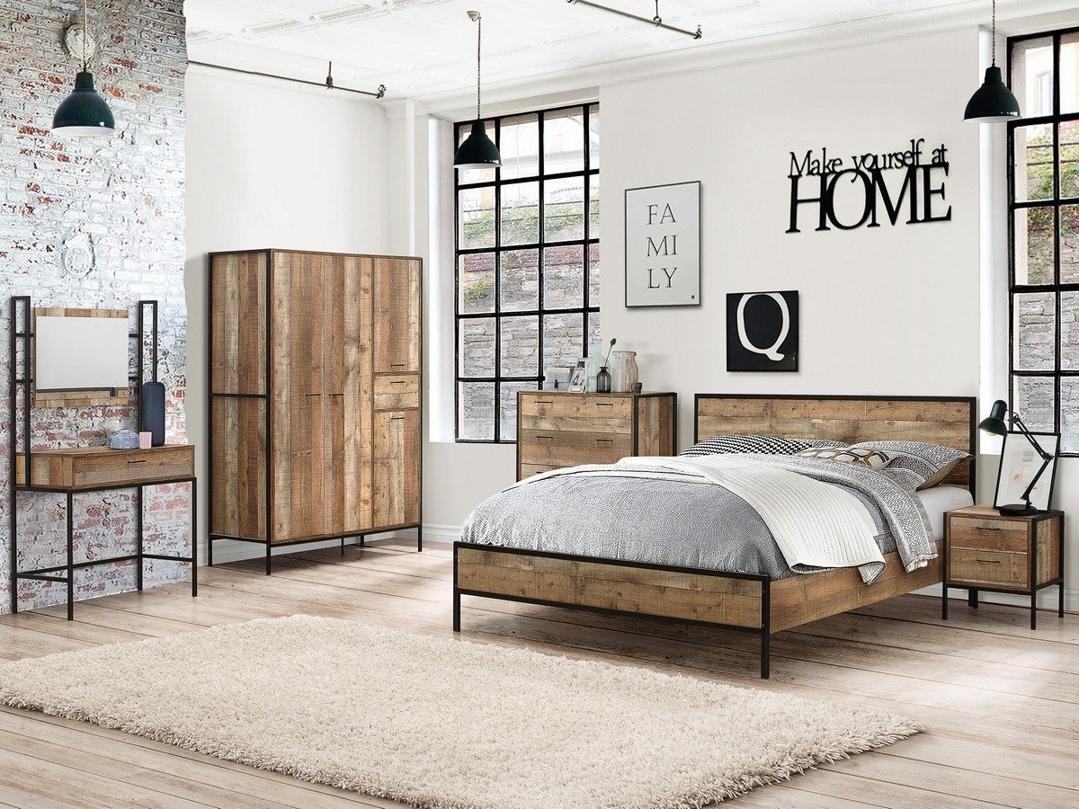 Birlea Urban Wooden Bed Frame. 