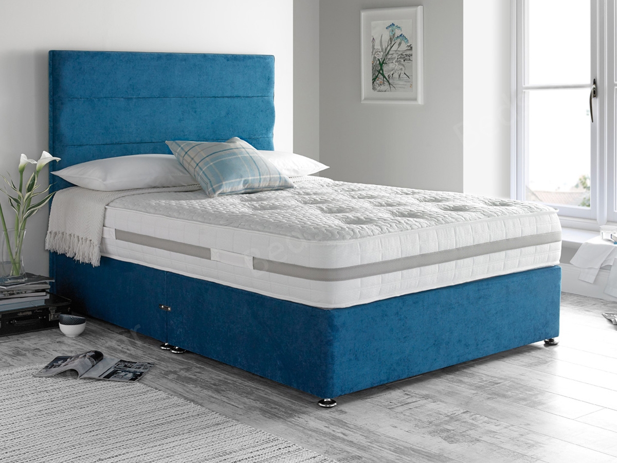 Giltedge Beds Weeton 1500 Zip & Link 6FT Superking Divan Bed