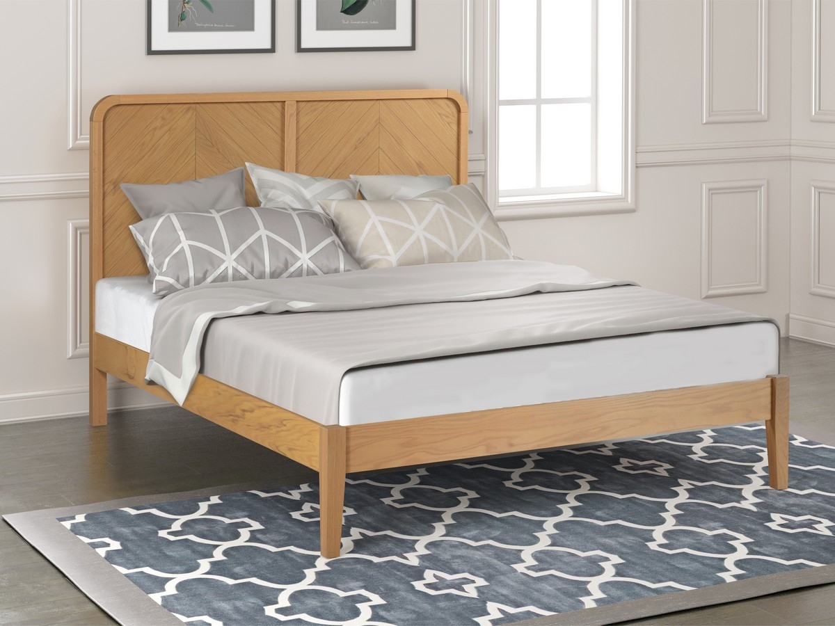 Whelston Wooden Bed Frame