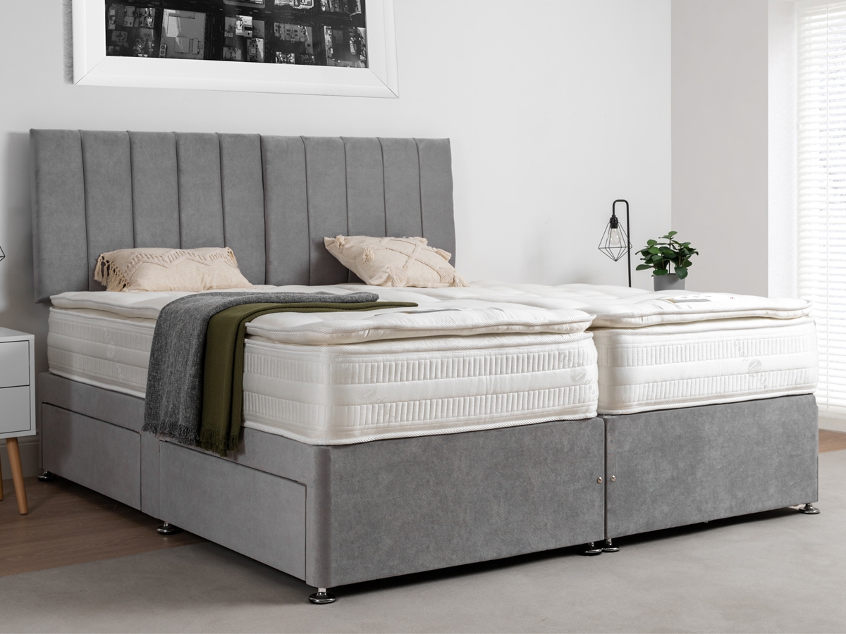 Giltedge Beds Windermere 3000 Zip & Link 5FT Kingsize Divan Bed