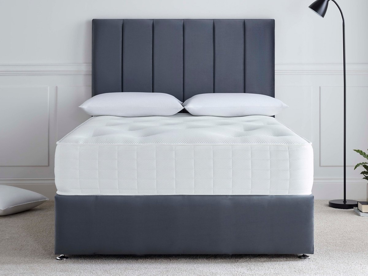 Giltedge Beds Wool Luxury 1500 5FT Kingsize Divan Bed