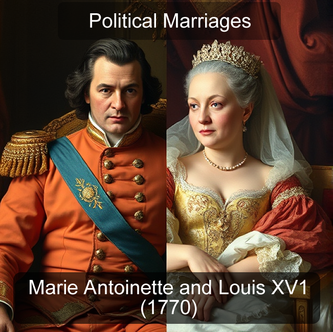 Marie Antoinette and Louis XVI (1770), Political Marriage. However did they share the same bed?