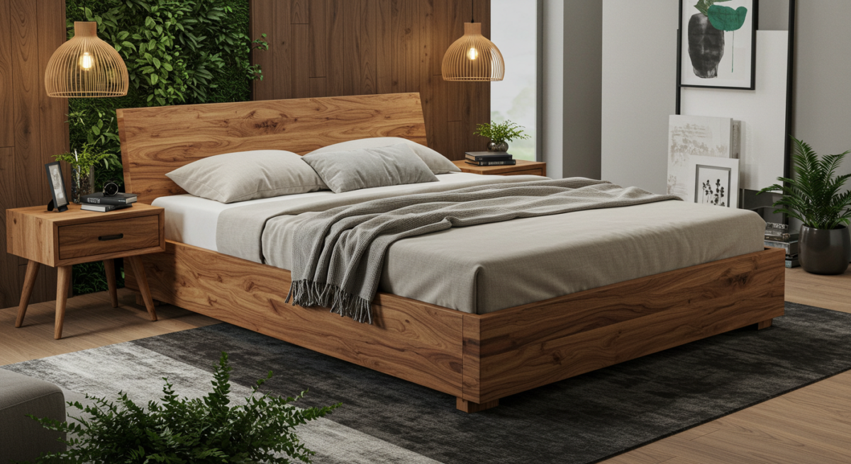 The Wooden Ottoman Bed: Where Style Meets Functionality