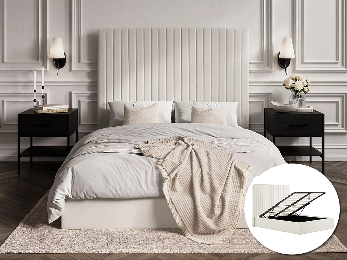 Berlin Ottoman Bed - Milk.